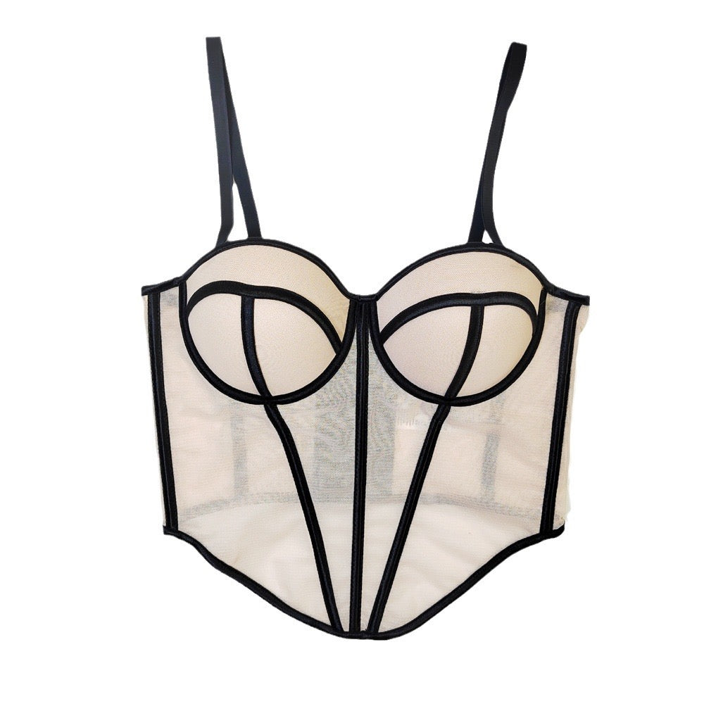 Judie corset Black strap
