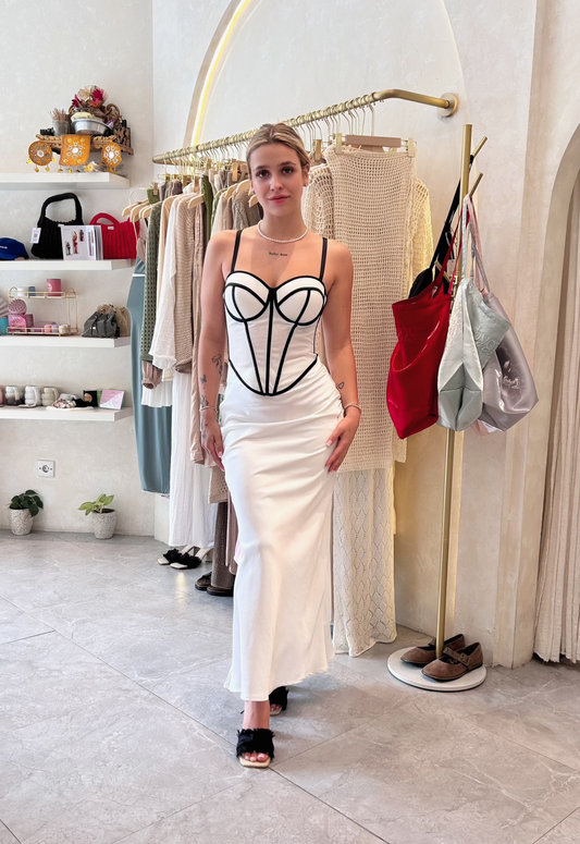 Judie corset Black strap