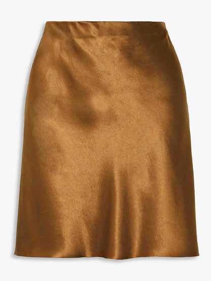 Hailey Satin short skirt